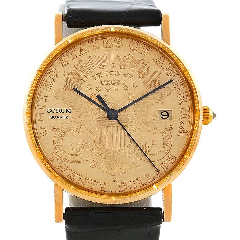 corum 20 dollar coin watch