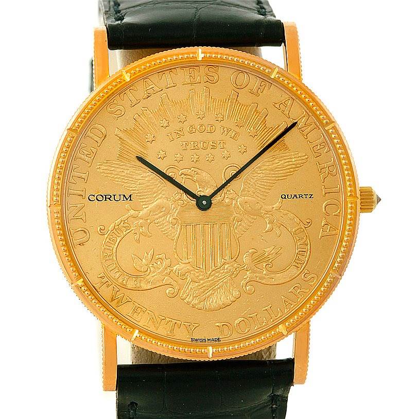 Corum Coin Watch Watch Yellow Gold | SwissWatchExpo