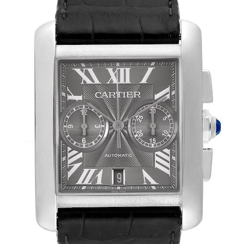 Photo of Cartier Tank MC Automatic Grey Dial Chronograph Mens Watch W5330008