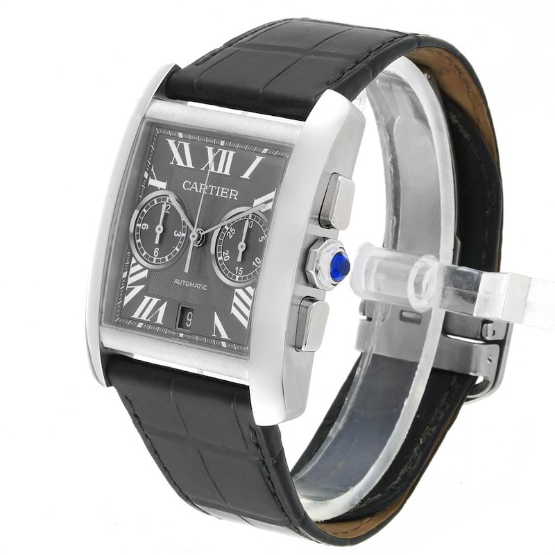 Cartier Tank MC Grey Dial Chronograph 