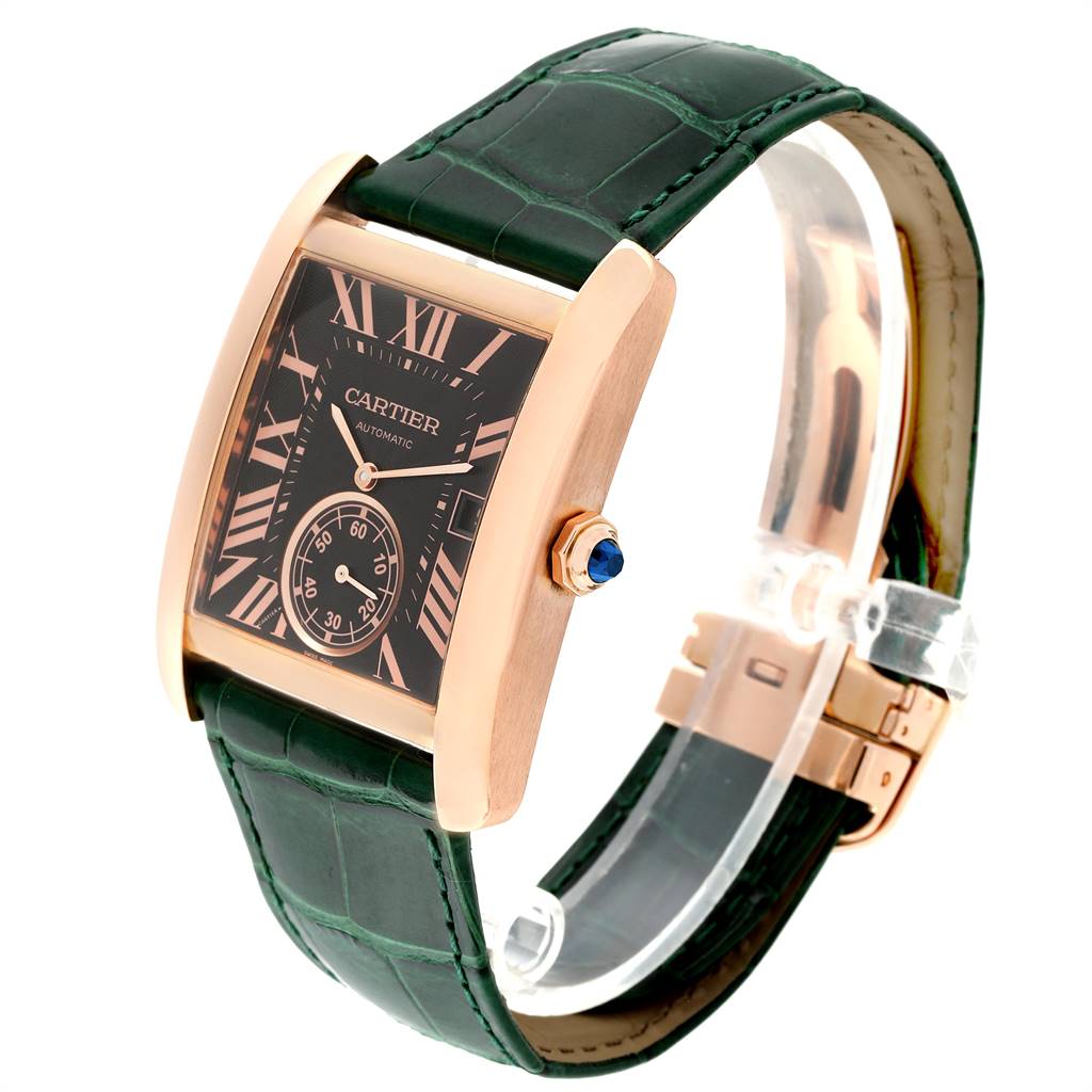 cartier tank mc rose gold