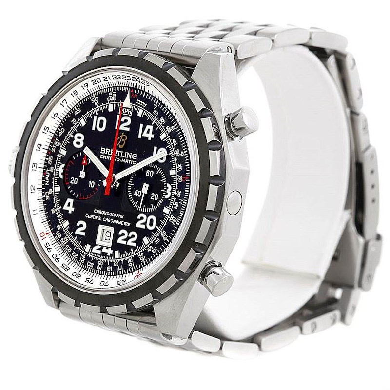 Breitling Chronomatic Limited Edition Mens Watch A22360 24H SwissWatchExpo