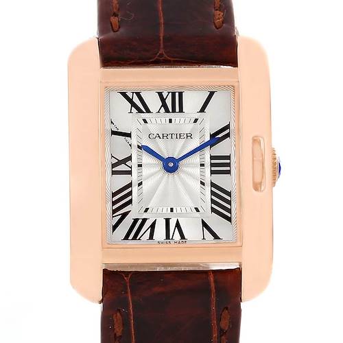 Photo of Cartier Tank Anglaise 18K Rose Gold Small Ladies Watch W5310027