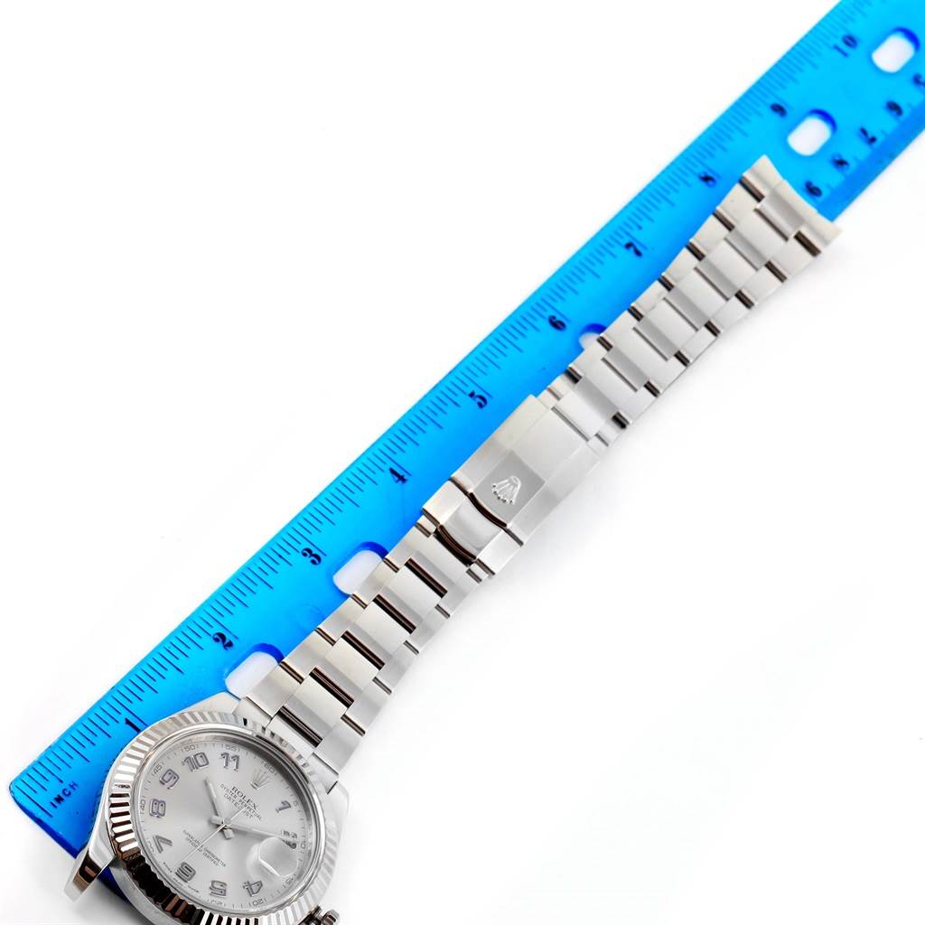 rolex datejust with arabic numbers