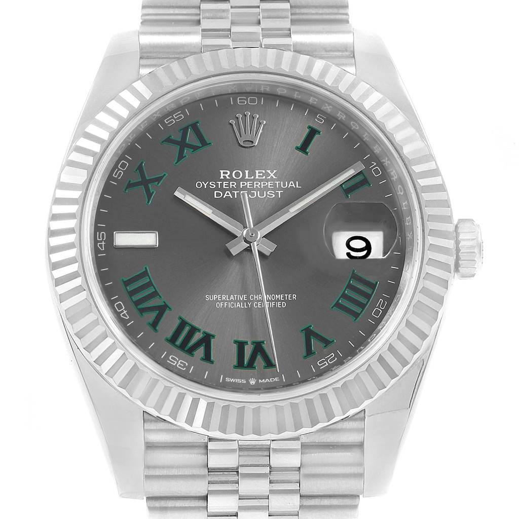 rolex datejust 41 white gold