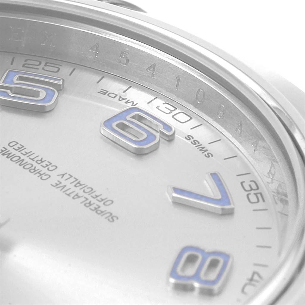 rolex datejust 41mm silver dial