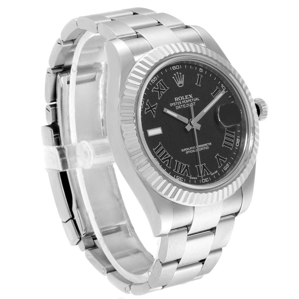 rolex datejust gray dial