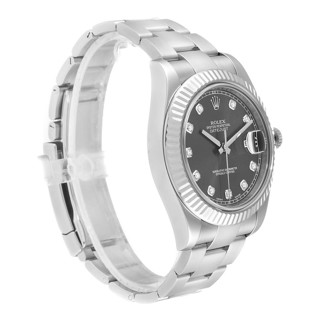 ◆めん◆ Rolex Datejust 36mm Tuxedo Dial Stainless Steel Jubilee