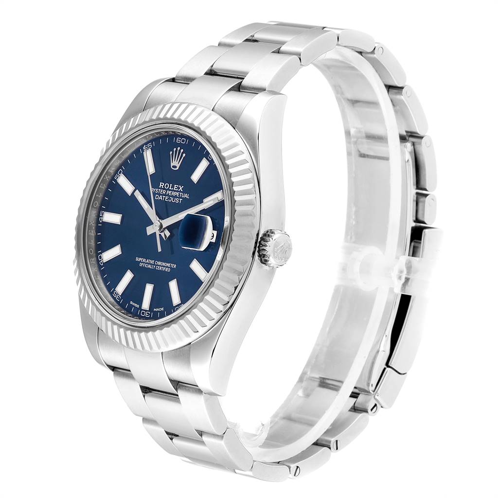 rolex datejust 41mm white dial