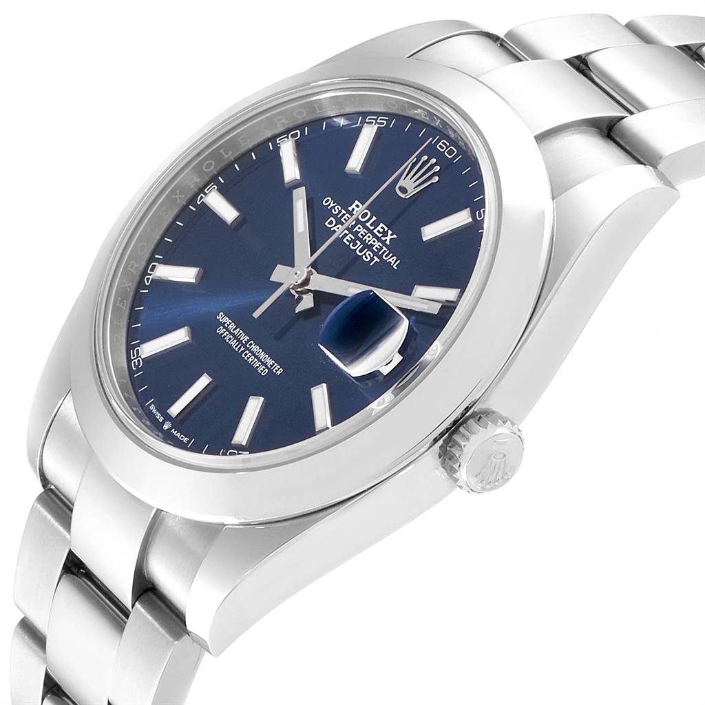rolex dj 41 blue dial