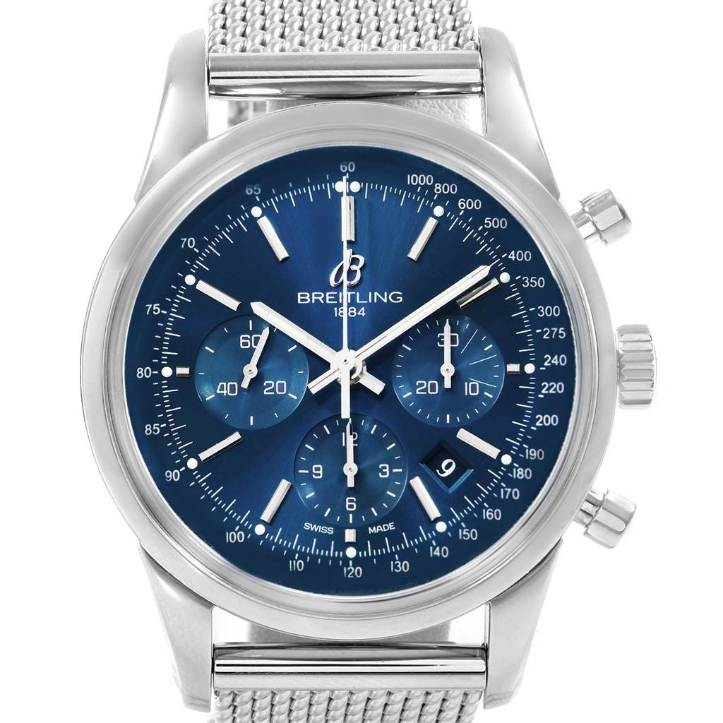 Breitling Transocean Chronograph LE Mens Watch AB0151 Box Papers ...