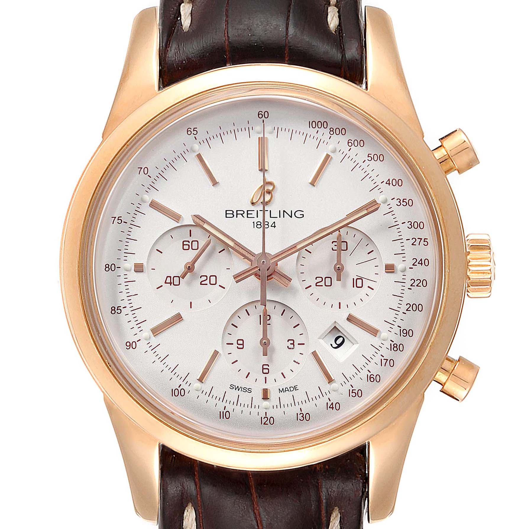 Breitling Transocean Bronze Dial Limited Edition Men's Watch AB0155 For  Sale at 1stDibs