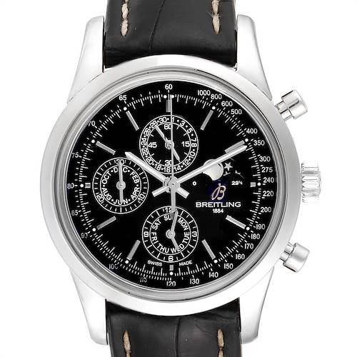Photo of Breitling Transocean Chronograph 1461 Perpetual Moonphase Watch A19310