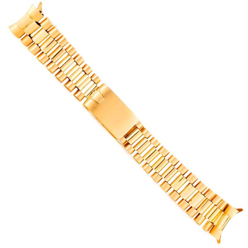 Rolex gold shop president bracelet