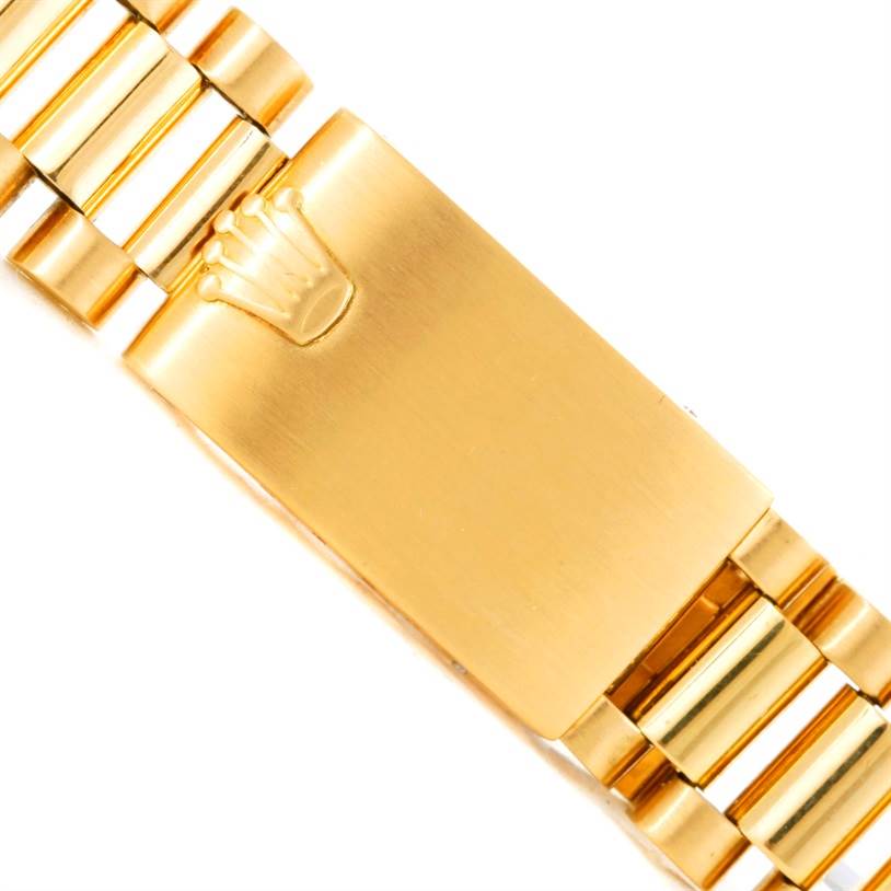 Vintage Rolex President 18k Yellow Gold Bracelet Model 1803 20mm Swisswatchexpo 6829