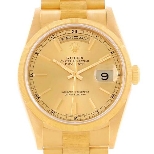 Photo of Rolex President Day-Date Mens 18k Yellow Gold Automatic Watch 18248