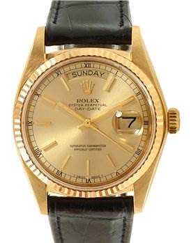 Photo of Rolex President Vintage 18k Yellow Gold Watch 18048