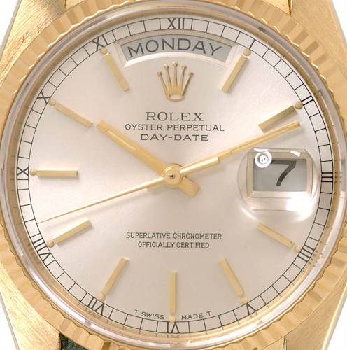 Photo of Rolex President Mens 18k Yellow Gold 18038
