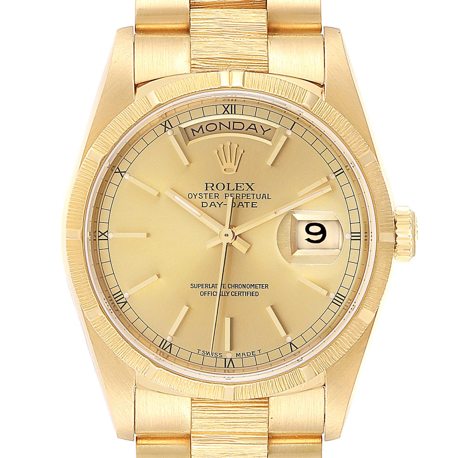Rolex Day-Date President 36mm Yellow 