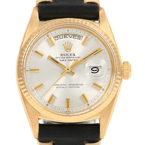 Photo of Rolex President Day-Date Vintage Yellow Gold Wide Boy Mens Watch 1803