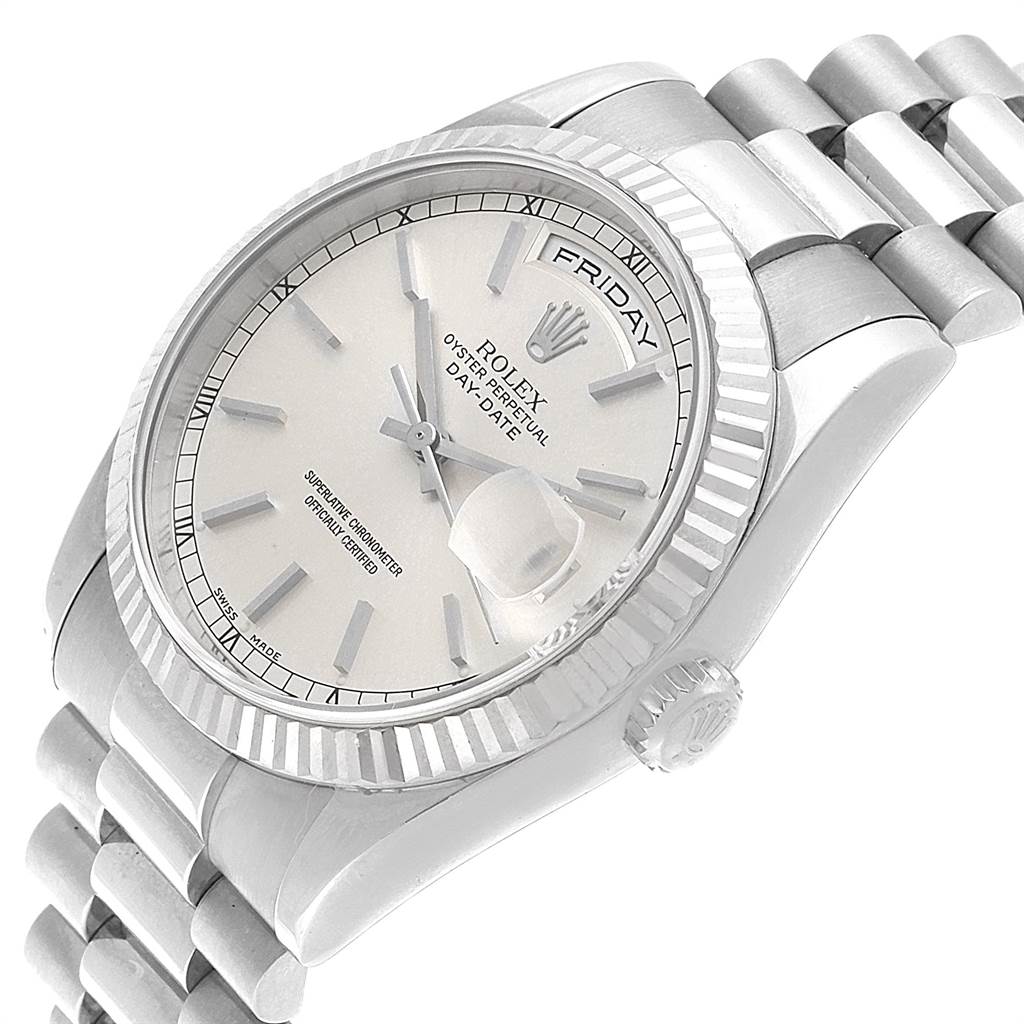 rolex president white gold 36mm