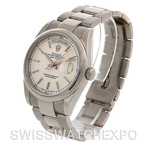 Rolex President White Gold 118209 | Stock 2452 | SwissWatchExpo