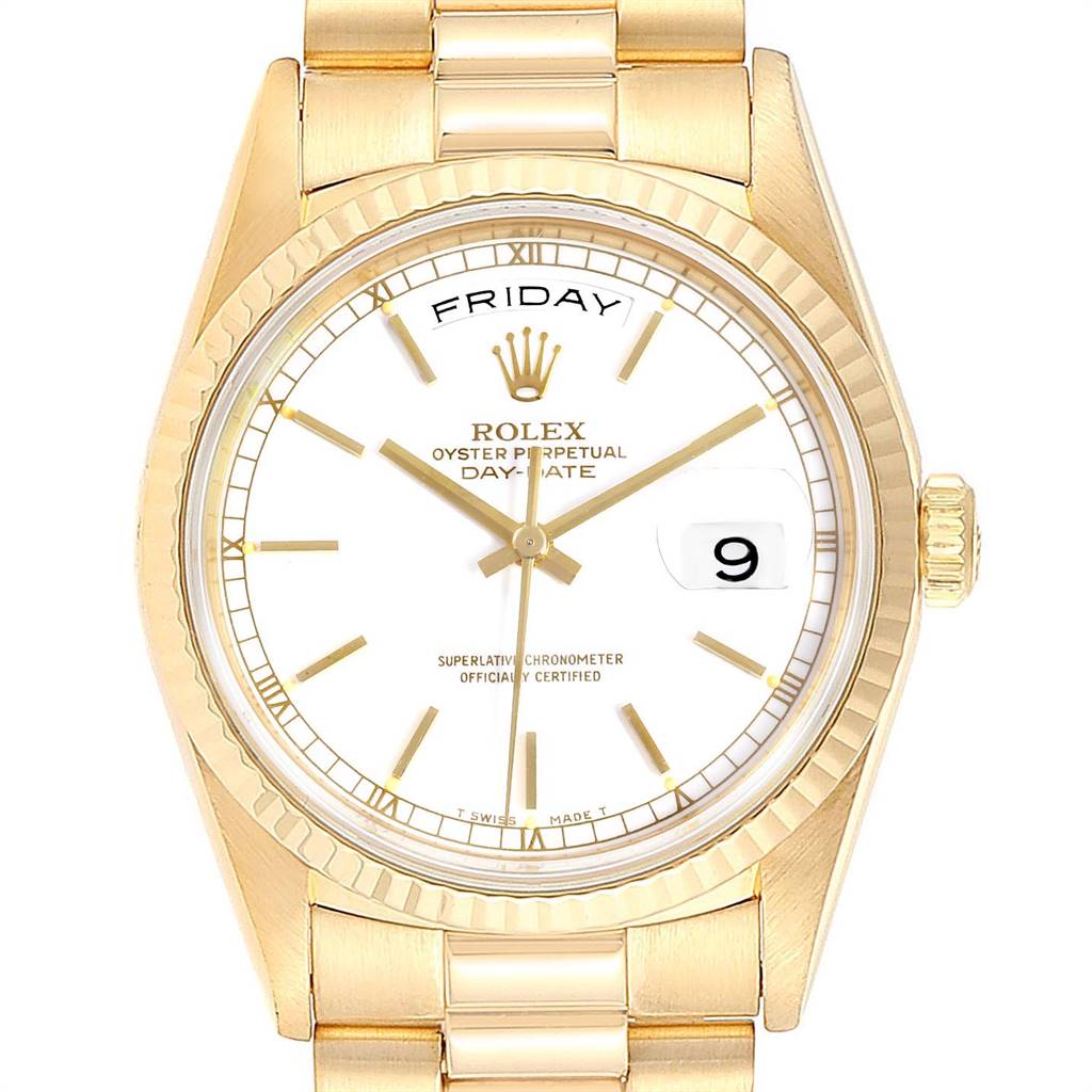 rolex datejust 36 president