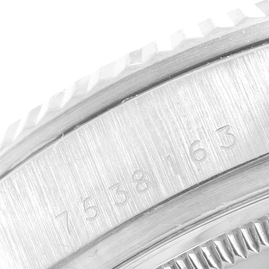 rolex president 18k white gold diamond mens watch