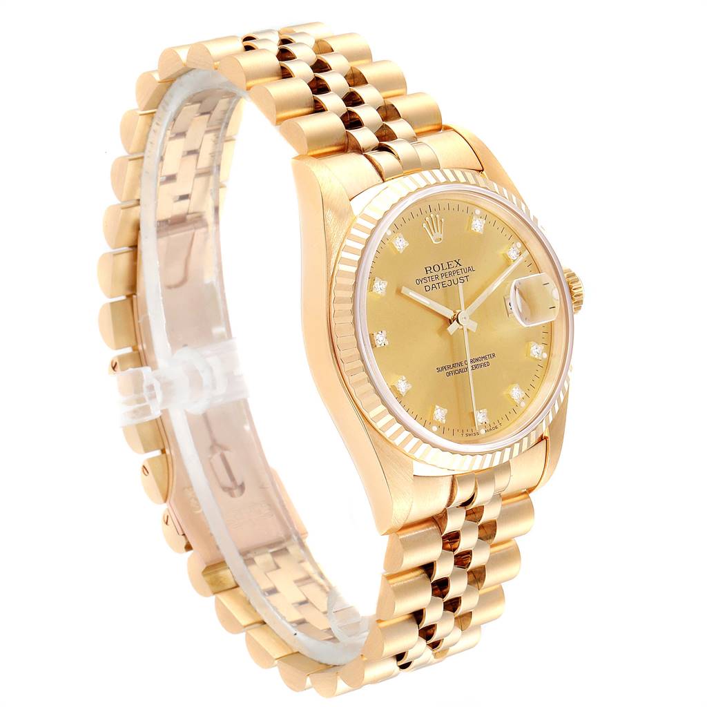 datejust yellow gold