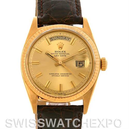 Photo of Rolex President Vintage 18k Yellow Gold Watch 1803 Year 1970 - 1971