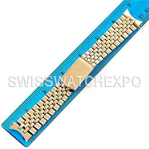 19MM JUBILEE WATCH BAND BRACELET FOR 34MM ROLEX DATE 1500 1505 1550 GOLD/SS  T/T | Ewatchparts