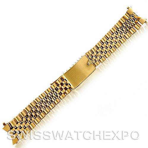 Genuine ROLEX 474 SS/18k Gold End Link 19MM Jubilee Bracelet for Datejust  62523H | eBay