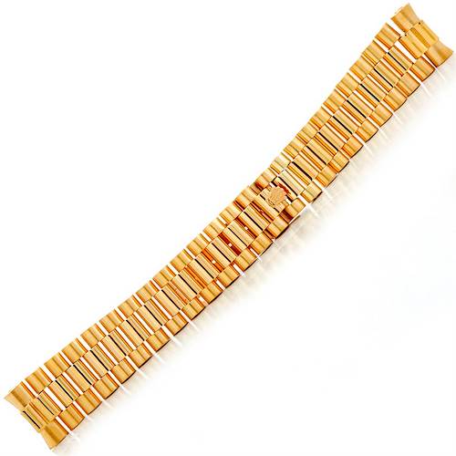 Photo of 18k Yellow Gold Bracelet 20 mm for Rolex President Watch