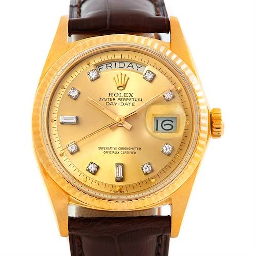 Photo of Rolex President Vintage 18k Yellow Gold Watch 1803