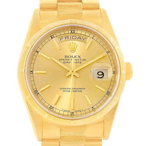 Photo of Rolex Day-Date President 18k Yellow Gold Mens Watch 18248