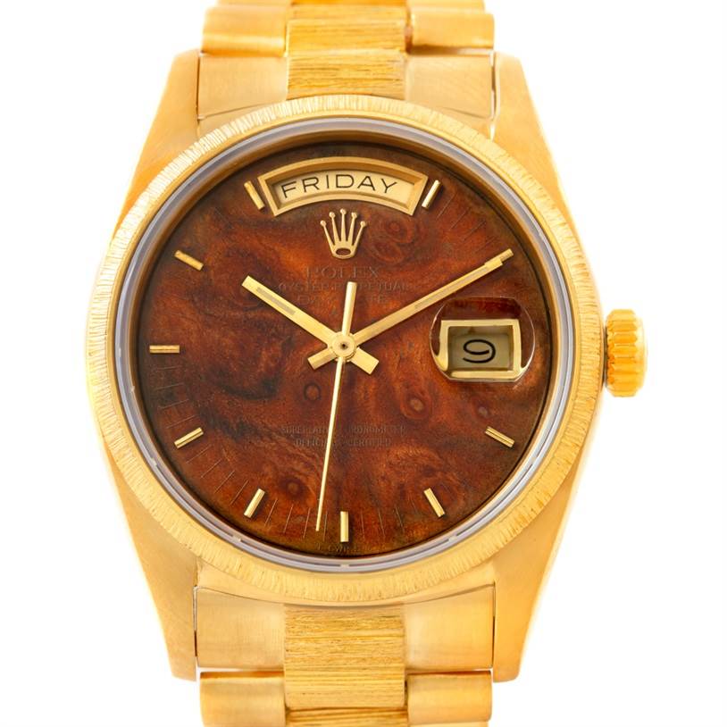 Rolex President Mens 18k Yellow Gold Watch 18038 | SwissWatchExpo