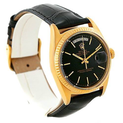 Rolex President Vintage 18k Yellow Gold Watch 1803 SwissWatchExpo
