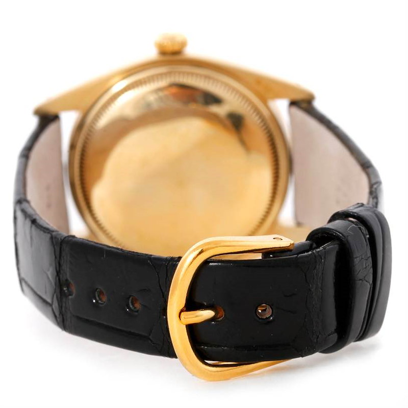 Rolex Date 14k Yellow Gold Vintage Mens Watch 1503 | SwissWatchExpo