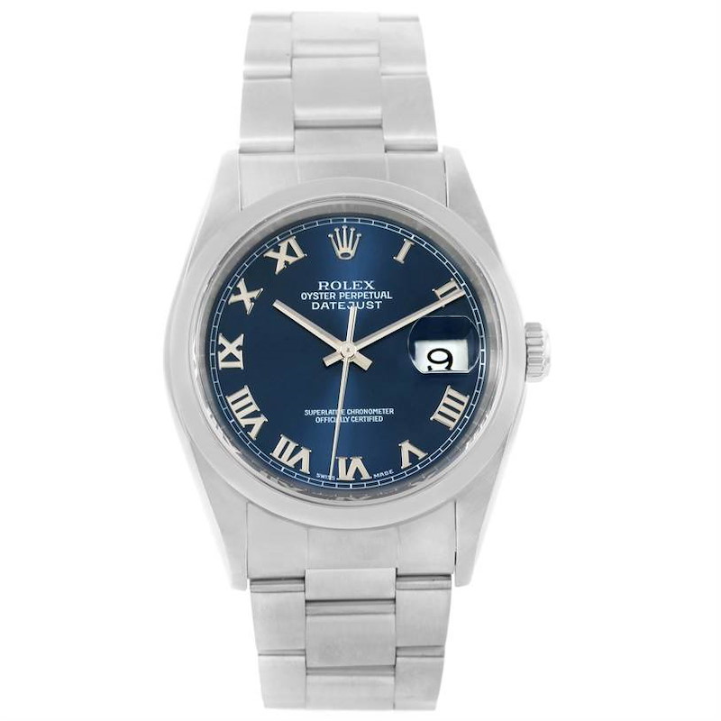 rolex 16200 blue