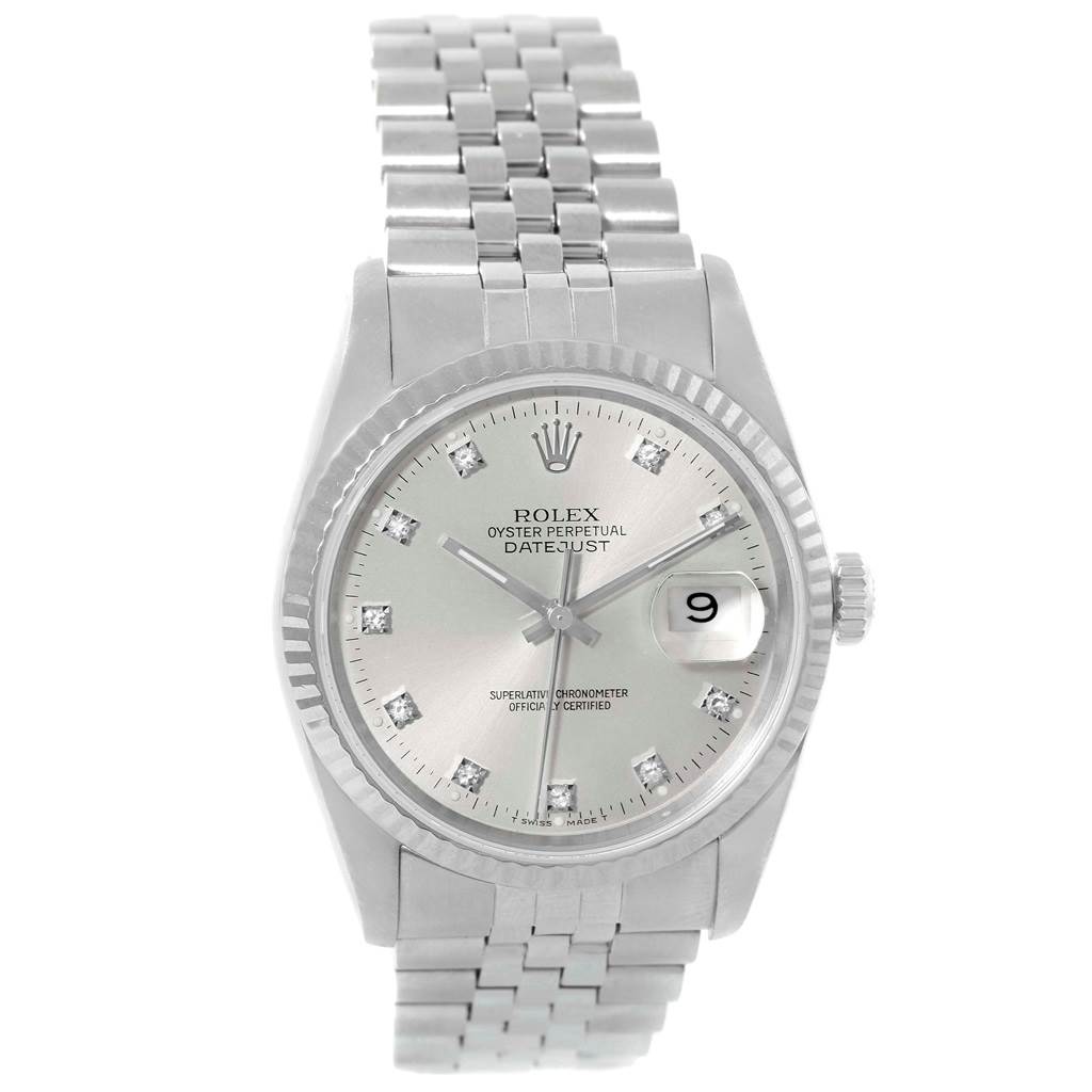 white gold diamond rolex