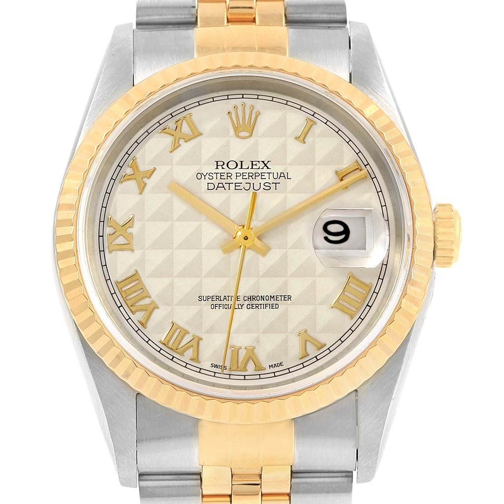 rolex datejust pyramid dial