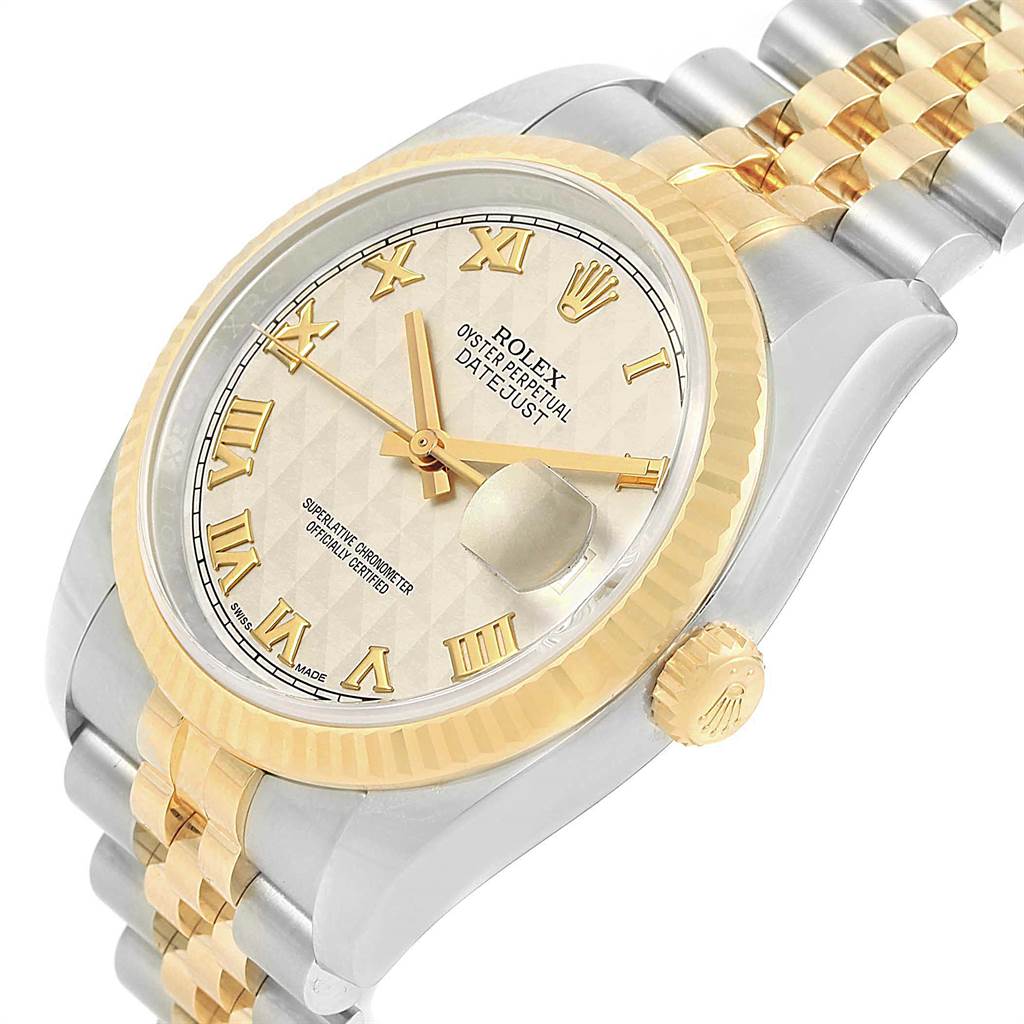 rolex datejust pyramid dial