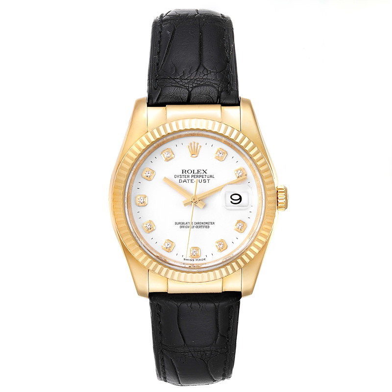 Rolex Datejust 36mm Domed Bezel Stainless Steel and Rose