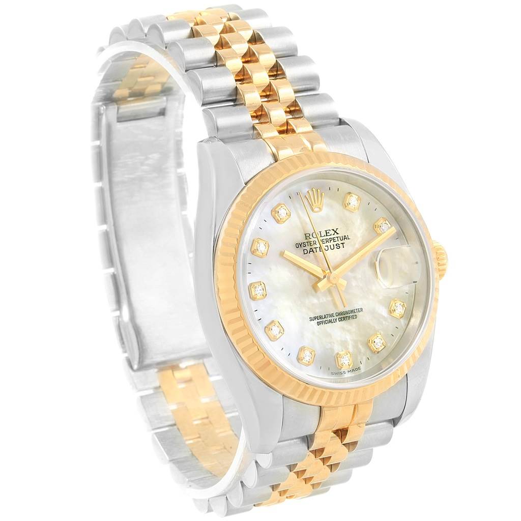 rolex mop datejust