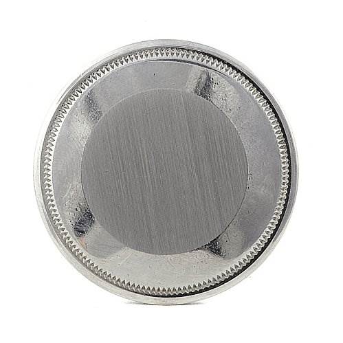 This image shows the back casing of a Rolex Datejust 16013 Men's Steel and Gold (two tone) Silver Dial 16013 Men's Steel and Gold (two tone) Silver Dial watch from a top-down angle.