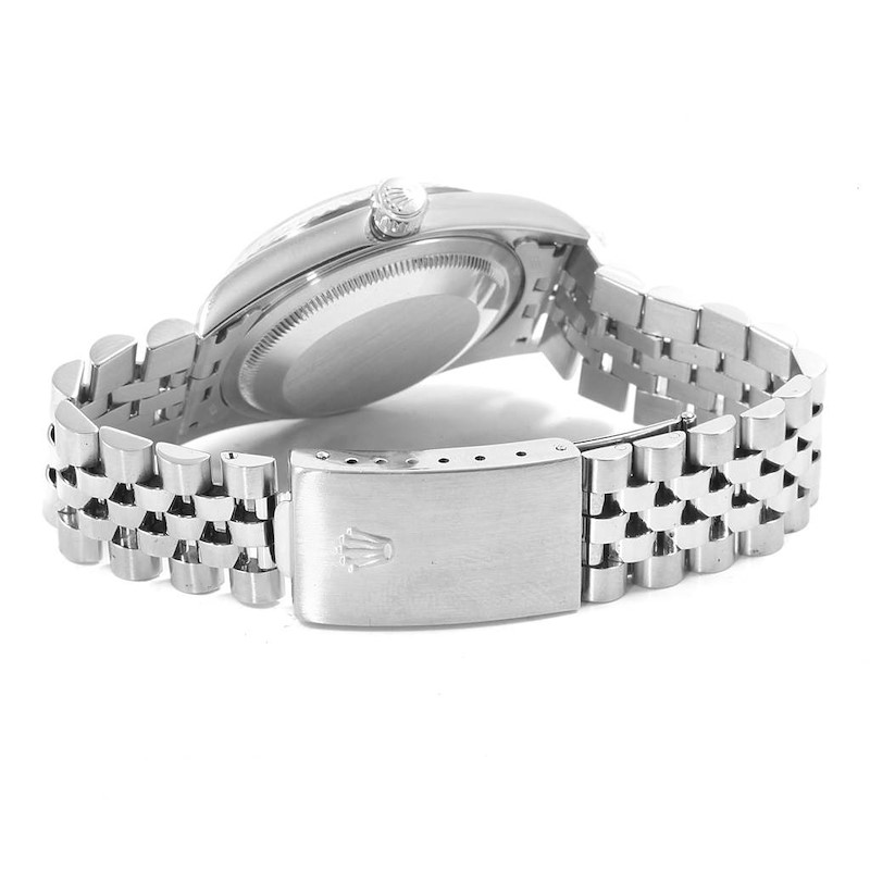 Rolex Datejust 36 Steel White Gold Jubilee Bracelet Mens Watch 16234 ...
