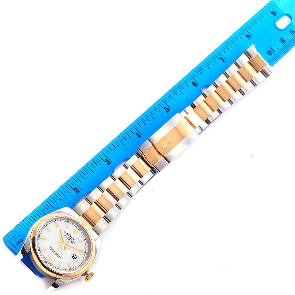 rolex datejust 31 steel and yellow gold