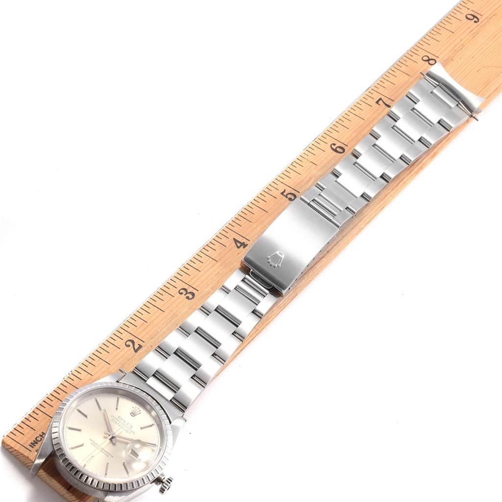 datejust 36 silver dial