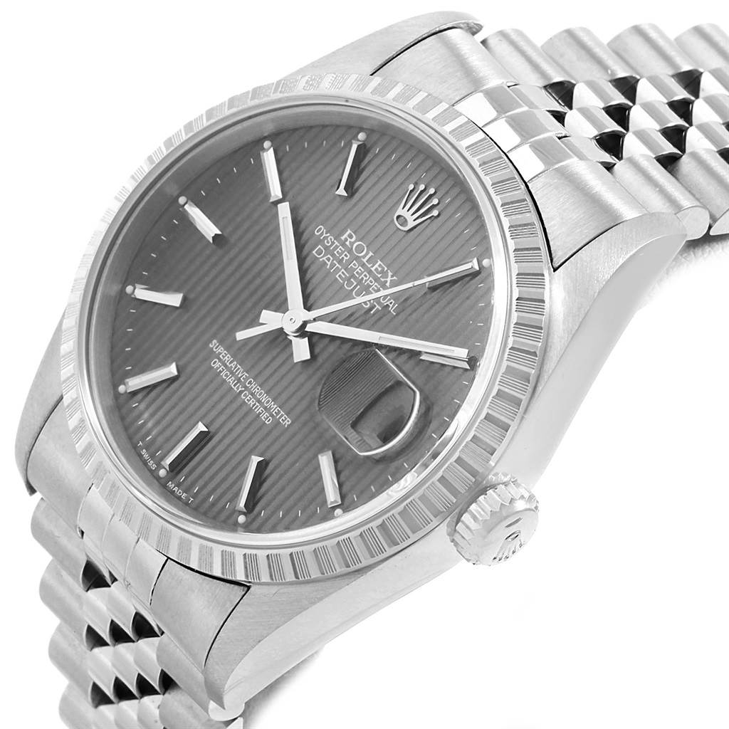 rolex watch grey