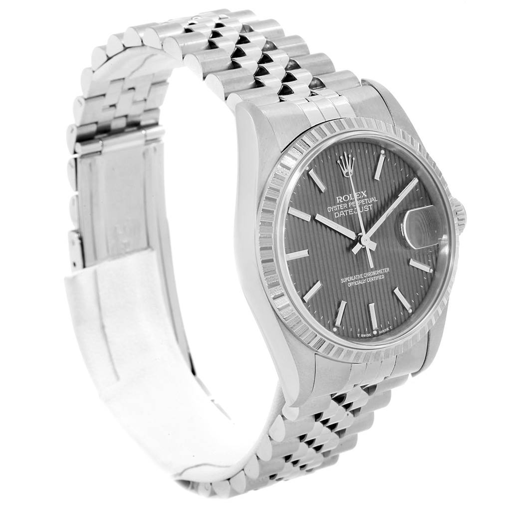 datejust 36 grey dial